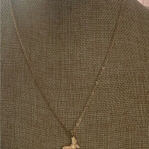 Gold Butterfly Pendant Necklace - Women Jewelry